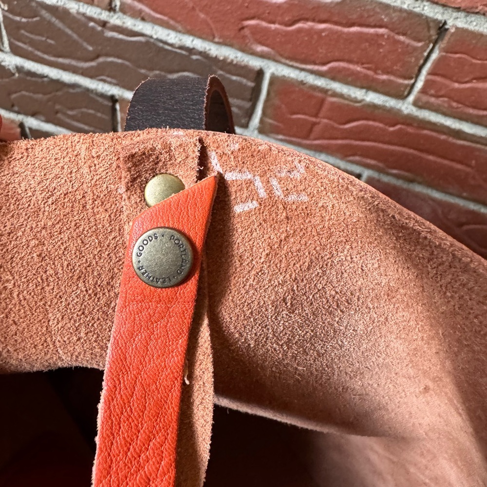 🦄Portland Leather Goods OG Persimmon Medium Classic Tote - Picture 5 of 5